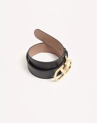 Reversible VLogo Signature Belt In Glossy Calfskin 40 Mm