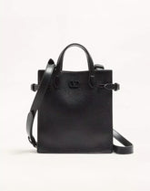 Valentino Garavani Antibes Small Shopping Bag In Grained Leather