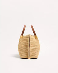 Medium Straw Summer Tote