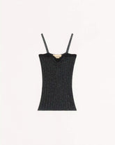 Lurex Knit Top