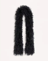 Valentino Feathers Scarf With Ostrich And Turkey Feathers
