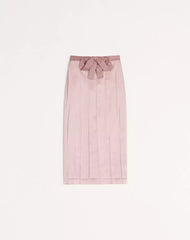 Satin Midi Skirt
