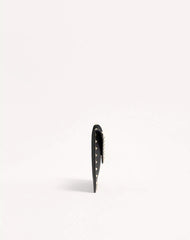Rockstud Grainy Calfskin Pouch