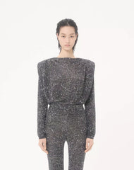 Sequin Thread Jumper