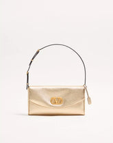 Valentino Garavani Devain Small Shoulder Bag In Laminated Nappa Leather