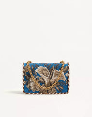 Valentino Garavani Vain Embroidered Shoulder Bag