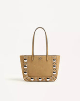 Valentino Garavani Nellcôte Mini Suede Shopping Bag