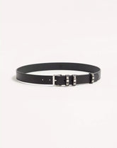 Valentino Garavani Flaneuse Belt In Shiny Calfskin 30 Mm