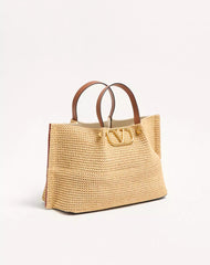 Medium Straw Summer Tote