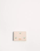 VLogo Signature Wallet In Le Chat De La Maison Grainy Calfskin