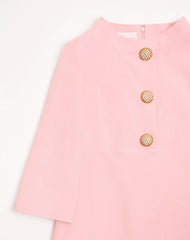 Crepe Couture Short Dress