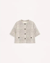Square Tweed Jacket
