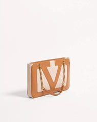 Valentino Garavani Viva Superstar Small Canvas Shopping Bag