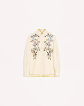 Embroidered Linen Shirt
