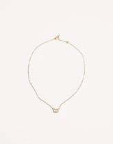 Ovalette Necklace In Metal And Swarovski® Crystals