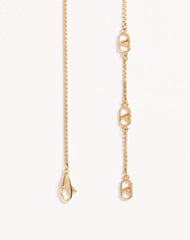 Vlogo Signature Metal And Swarovski® Crystal Necklace