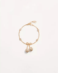 Cherryfic Bracelet In Metal And Swarovski® Crystals