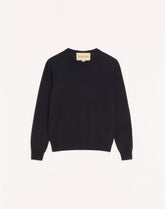 Valentino Wool Jumper With VLogo Embroidery