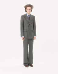 Valentino Mouliné Wool Trousers