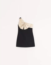 Crepe Couture Short Dress