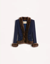 Wool Crepe Jacket