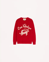 Embroidered Wool Jumper