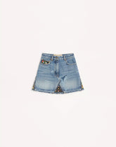 Short Denim Skirt