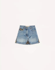 Short Denim Skirt