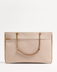 Valentino Garavani Viva Superstar Large Canvas Shopping Bag