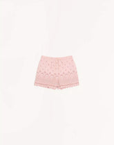 Sangallo Shorts With Fleur A Jours Daisy Pattern