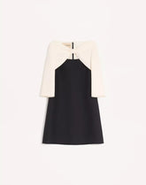 Crepe Couture Short Dress