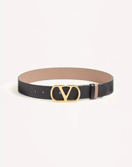 Reversible VLogo Signature Belt In Glossy Calfskin 40 Mm