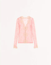 Stretch Lace Cardigan