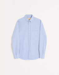 Cotton Oxford Shirt With VLogo Embroidery