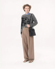 Valentino Garavani Antibes Small Shopping Bag In Grained Leather