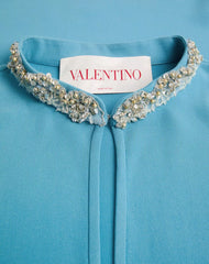 Kaftan Dress In Embroidered Cady Couture