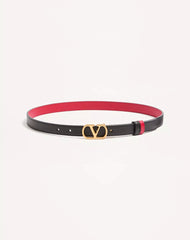 VLogo Signature Reversible Shiny Calfskin Belt - 20Mm / 1.2 In.