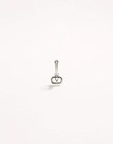 Valentino Ovalette Mono Earring In Metal
