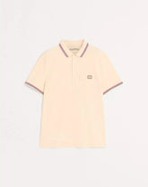 Cotton Piqué Polo Shirt With VLogo Patch