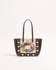 Valentino Garavani Nellcôte Mini Embroidered Shopping Bag