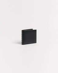 Rockstud Wallet In Grainy Calfskin