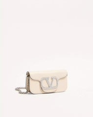 Valentino Garavani Locò Small Shoulder Bag With Jewel Logo