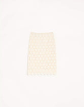 Cotton Skirt With Fleurs à Jour