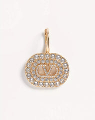 Vlogo Signature Earrings In Metal With Swarovski® Crystals