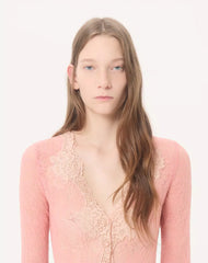 Stretch Lace Cardigan