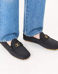 Driver Fastaway Loafer In Deerskin Suede