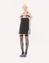 Crepe Couture Short Dress