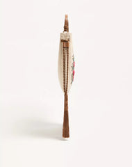 Valentino Garavani Nellcôte Alice Embroidered Bag With Fringes