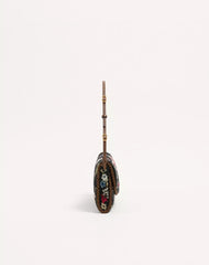 Valentino Garavani Devain Embroidered Small Shoulder Bag