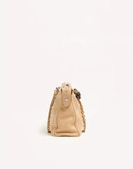 Valentino Garavani Panthea Shoulder Bag In Nappa Leather With Chevron Pattern